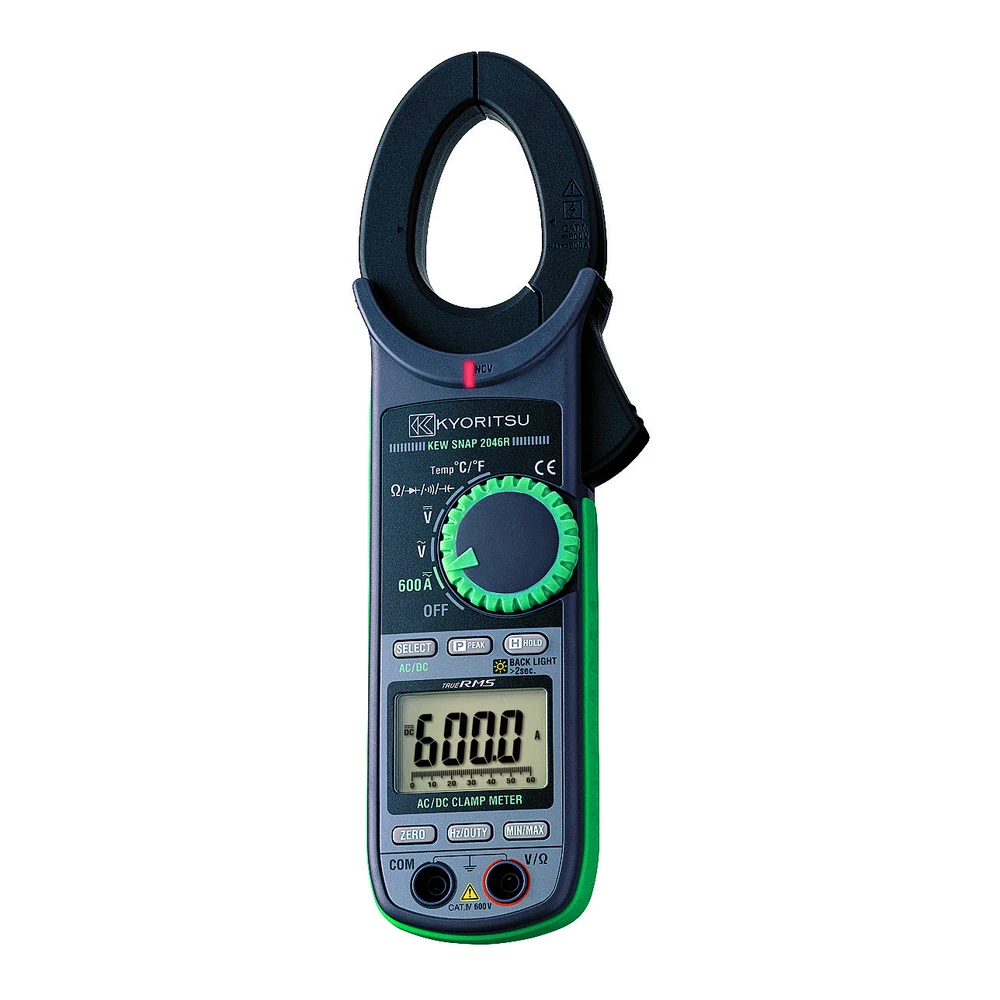 Kyoritsu 2046R- PINCE AMPÈREMÉTRIQUE NUMÉRIQUE TRMS 600A/1000A