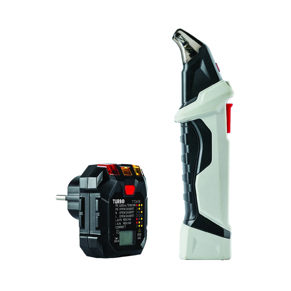 Turbotech TT260ER- LOCALISATEUR DE FUSIBLES AVEC TESTEUR DE PRISES