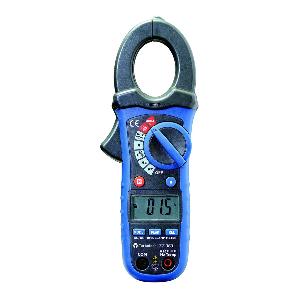 Turbotech TT363- PINCE AMPÈREMÉTRIQUE NUMÉRIQUE- 400 A