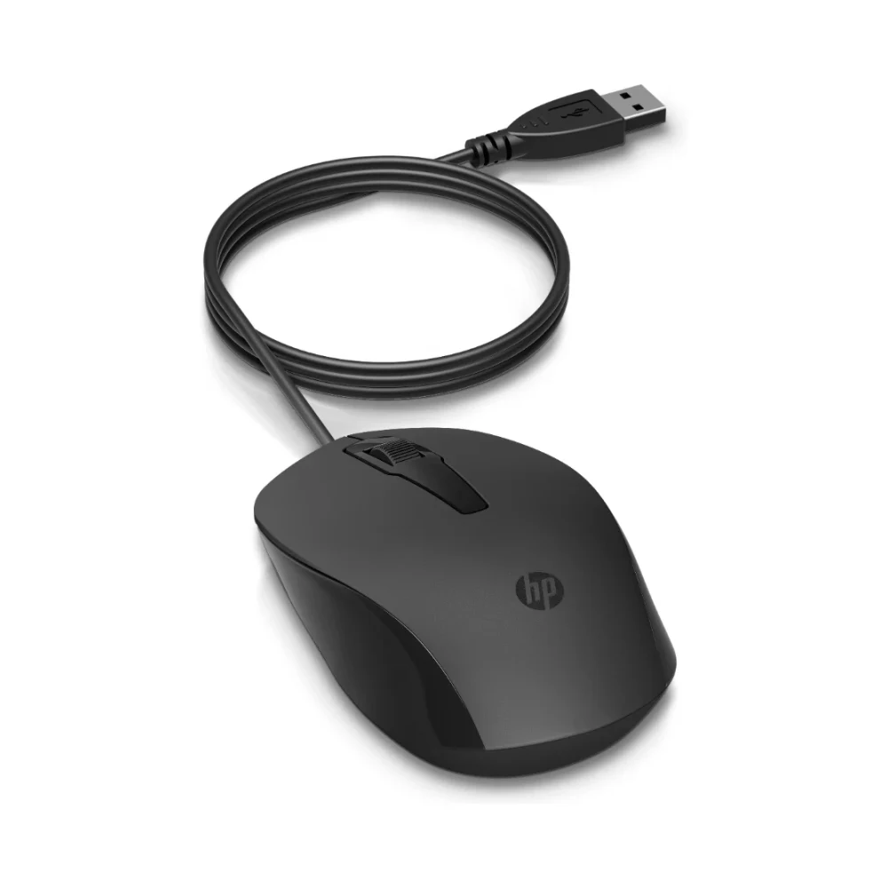 HP 150 WRD Mouse- Black