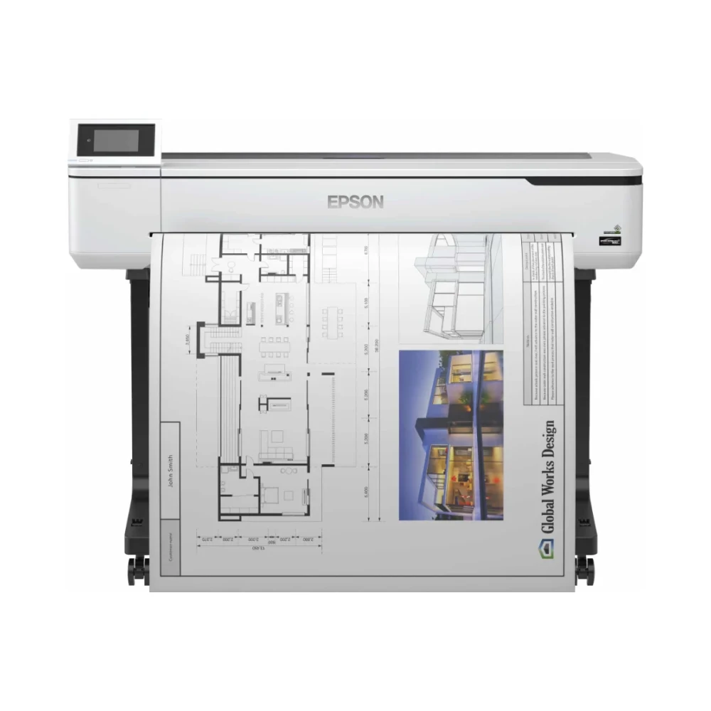 Référence C11CF12301A0 Epson SureColor SC-T5100- Wireless Printer (with Stand) SureColor SC-T5100- Wireless Printer (with Stand) (C11CF12301A0)