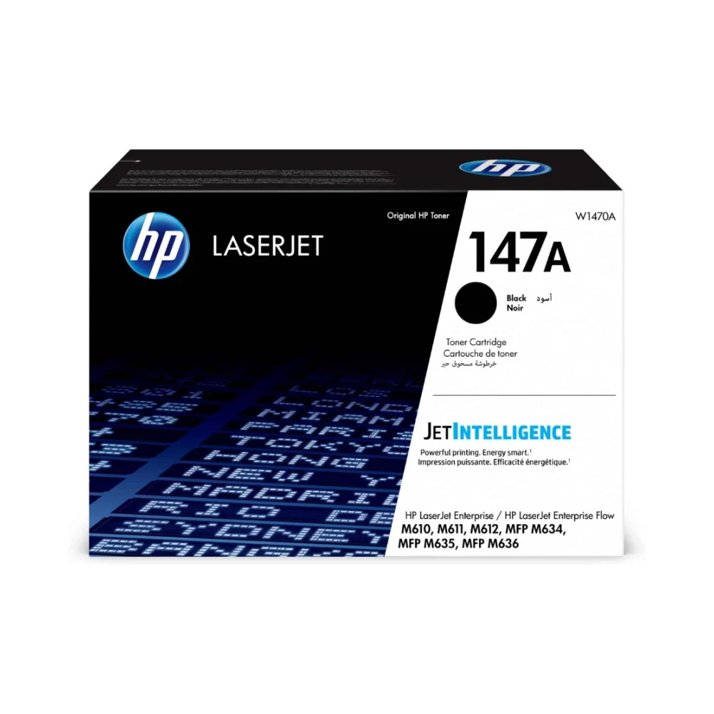 Cartouche de toner HP 147A LaserJet- Noir (W1470A)