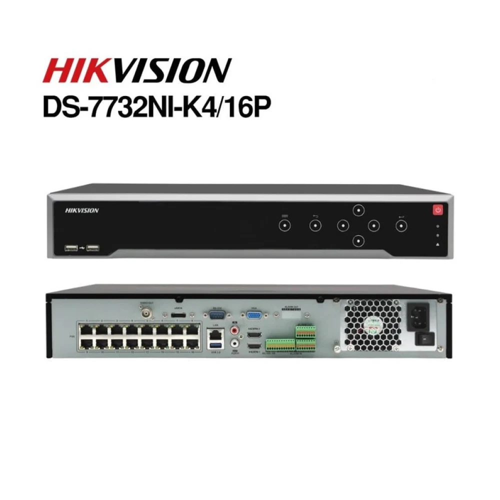 Enregistreur NVR Hikvision DS-7732NXI-K4/16P