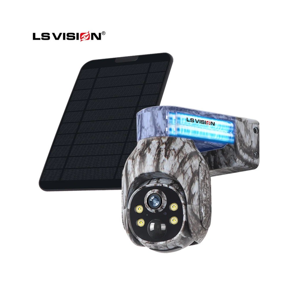 Caméra solaire LS Vision LS-CS7-4-EU triple objectif