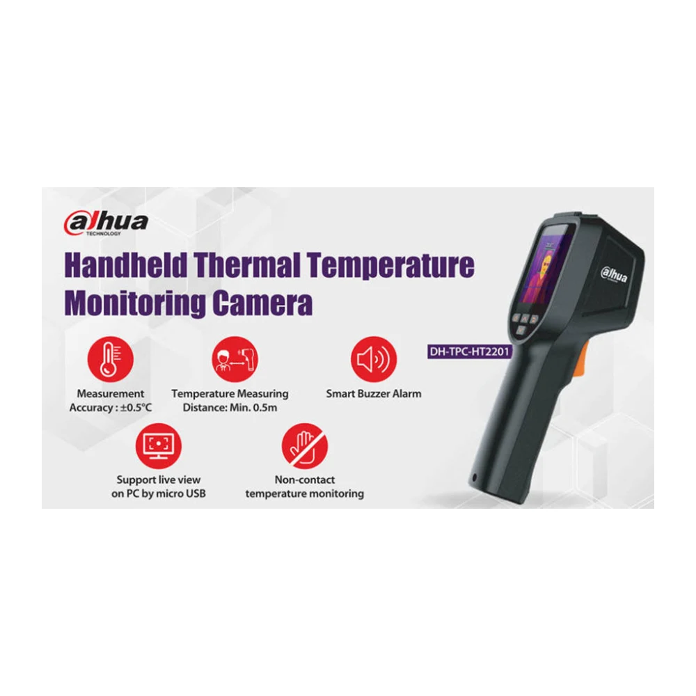 Caméra Thermique Dahua TPC-HT2201